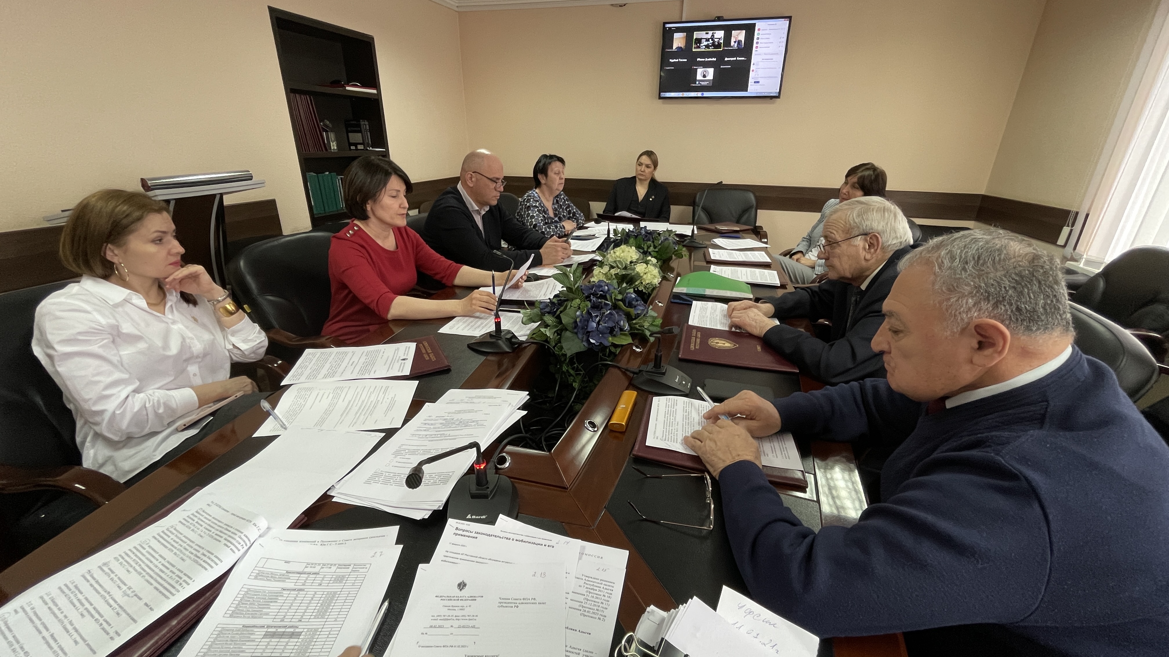 Заседание Совета Адвокатской палаты Республики  Адыгея
