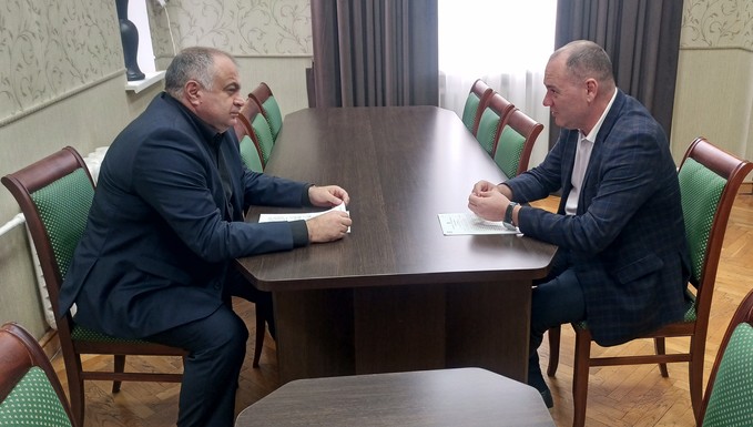 Рабочая встреча Президента Адвокатской палаты  Республики Адыгея с Уполномоченным по защите прав предпринимателей в Республике Адыгея